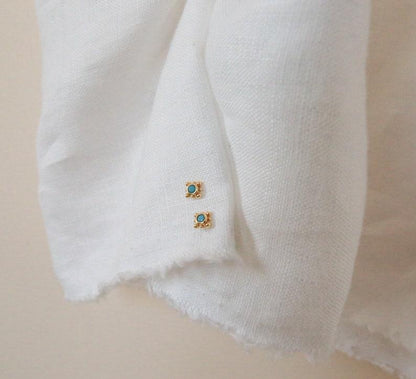 Turquoise Dainty Stud Earrings