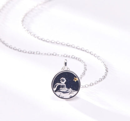 Little Prince Couple Necklace Matching Pendant