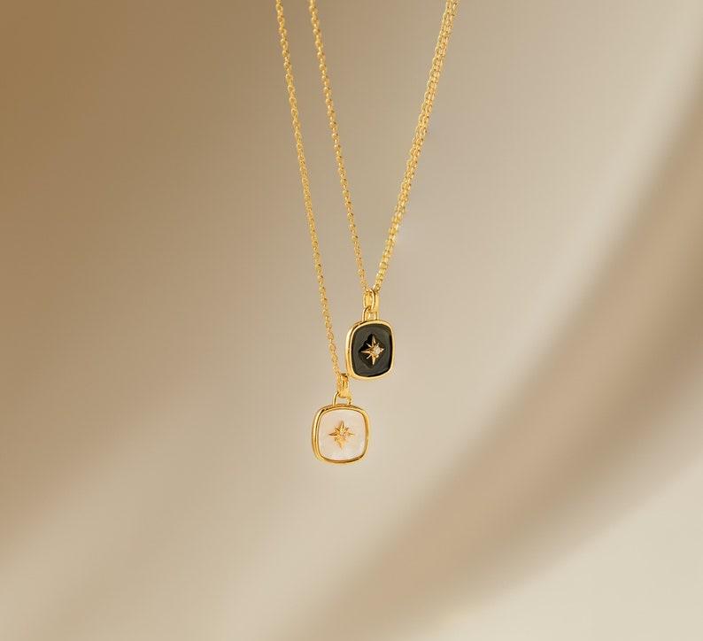 Personalized Celestial Pendant Necklace