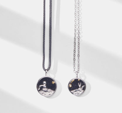 Little Prince Couples Sterling Silver Necklace