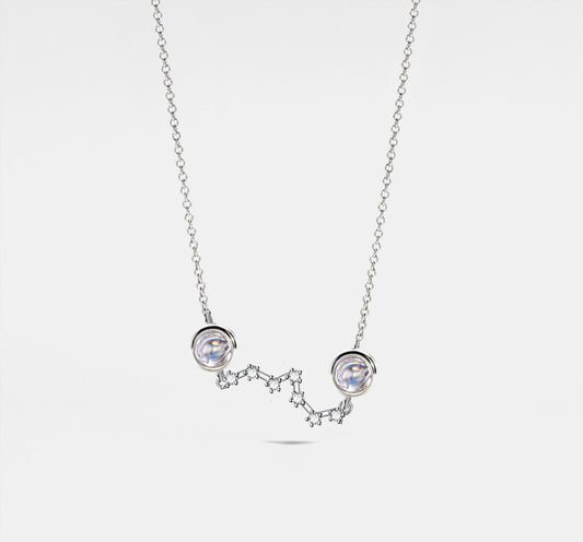 Personalized Big Dipper Necklace in Silver