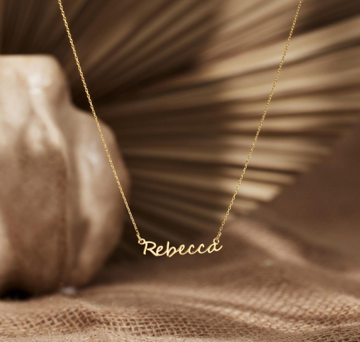 Personalized Gold Name Necklace