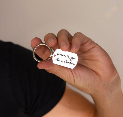 Personalized Engraved Men's Dog Tag Necklace