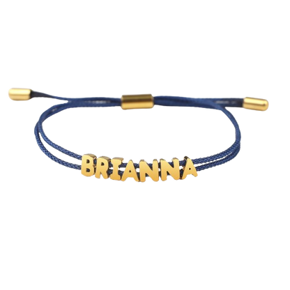 Customized Adjustable Name Bracelet