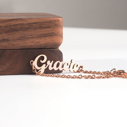 Personalized Name Anklet