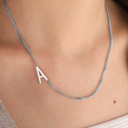 Slim Initial Necklace