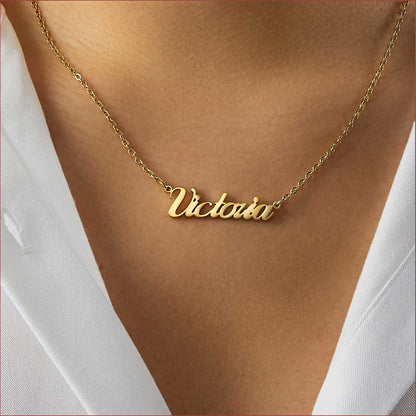 Personalized Name Necklace in 9 Styles