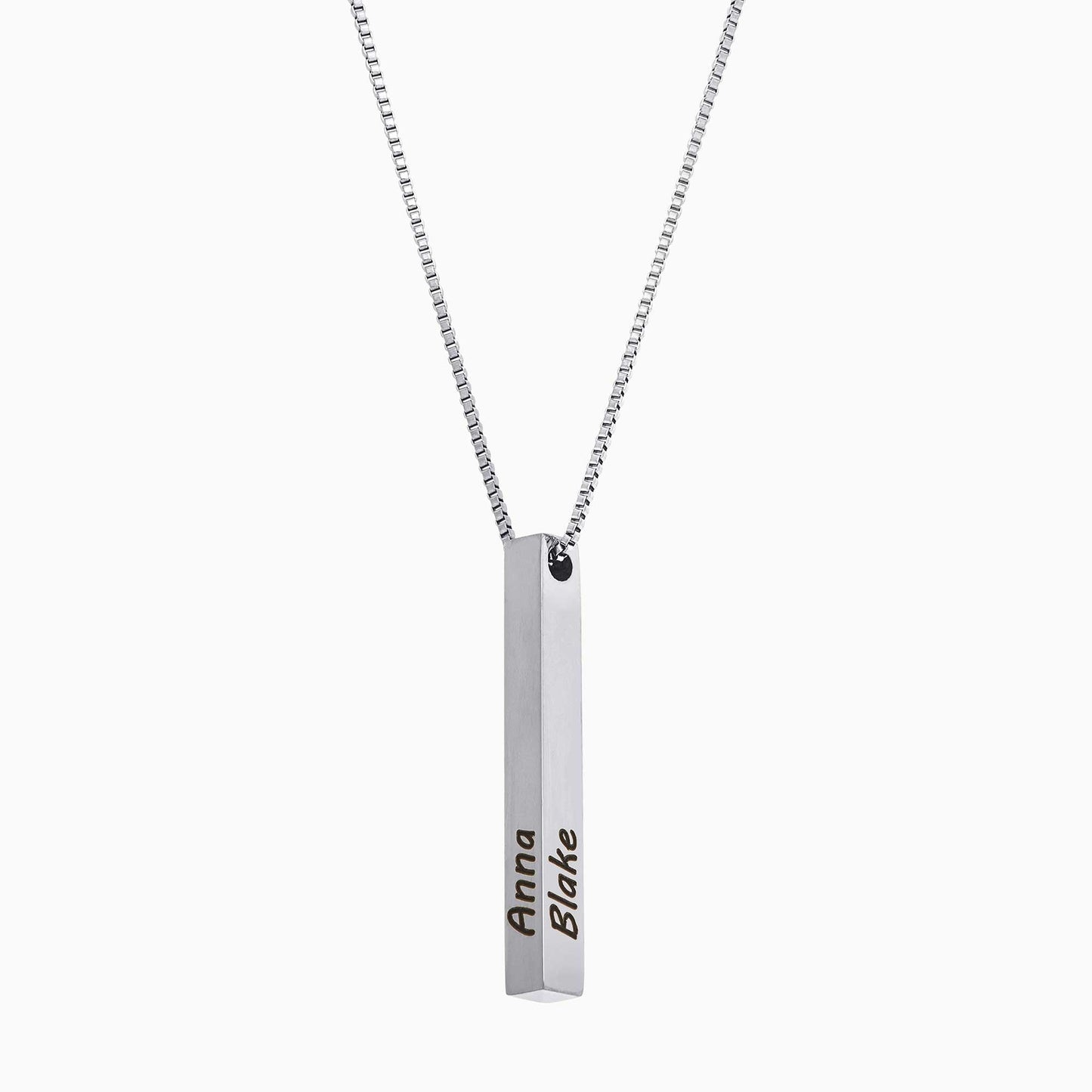 Pillar Bar Personalized Necklace