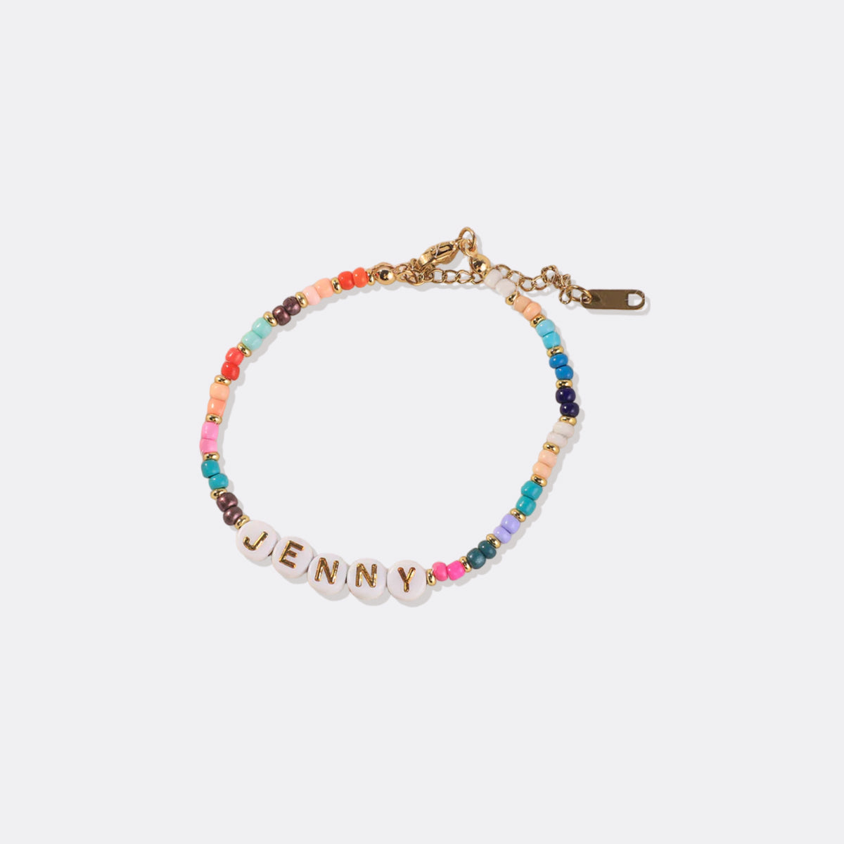 Personalized Beaded Name Bracelet