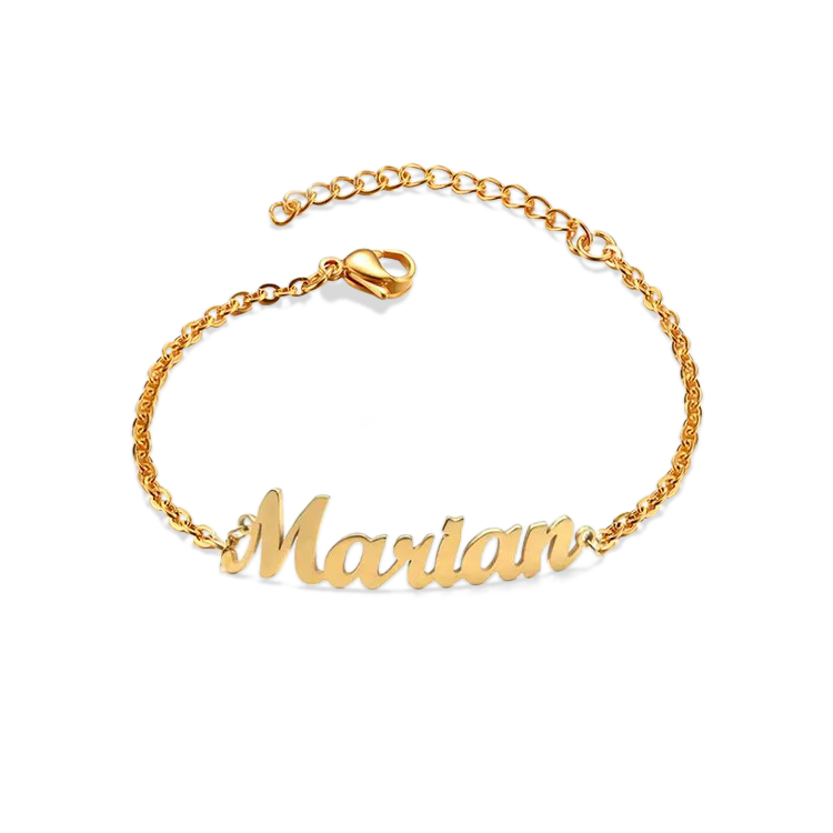 Personalized Name Anklet