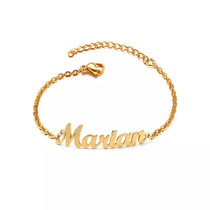 Personalized Name Anklet