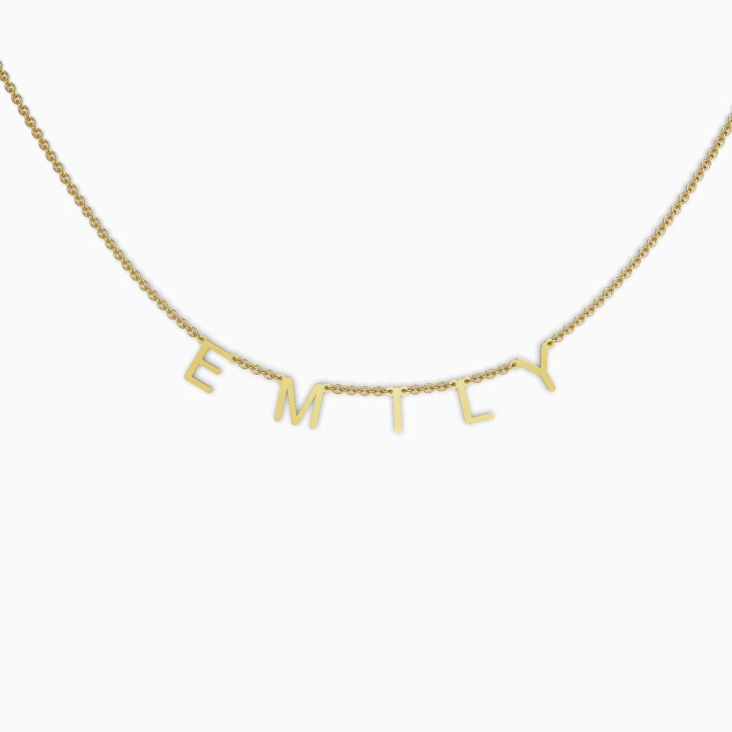 Personalized Letter Name Necklace