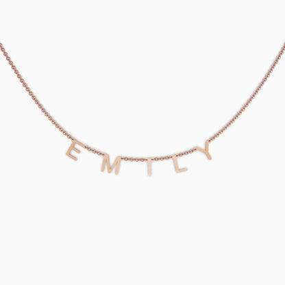 Personalized Letter Name Necklace