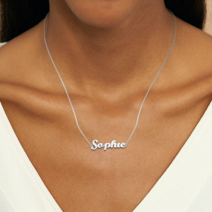 Personalized Name Necklace in 9 Styles