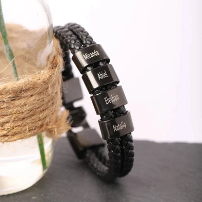 Personalized Minimalist Beaded Bracelet