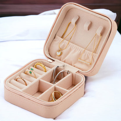 Travel Jewelry Organizer Case