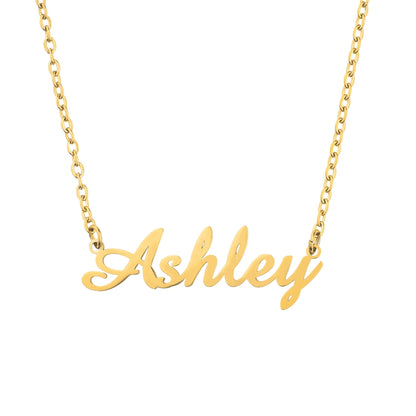 Personalized Quill Name Necklace