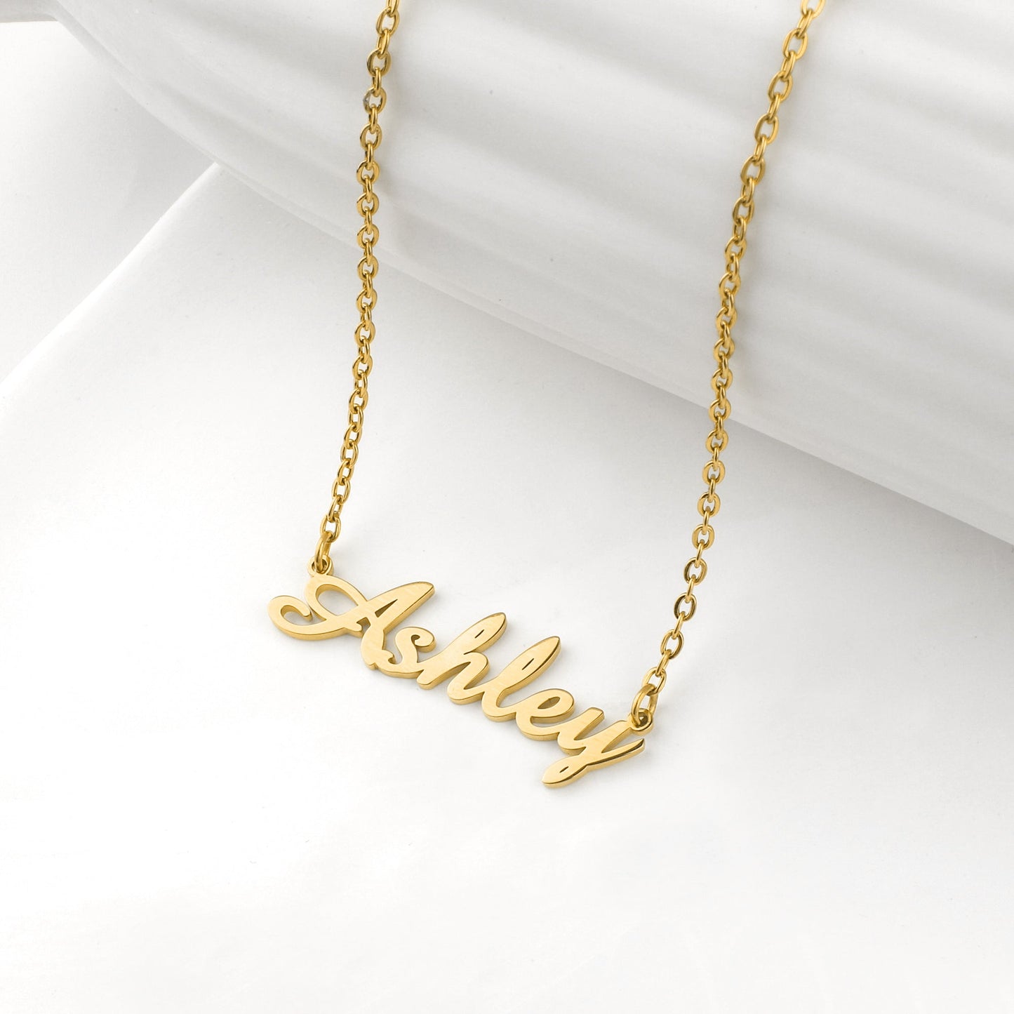 Personalized Quill Name Necklace