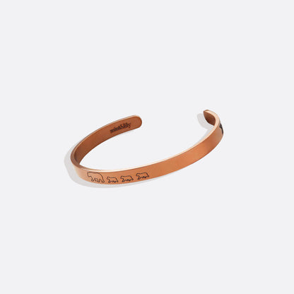 Engraved Mama Bear Cuff Bracelet