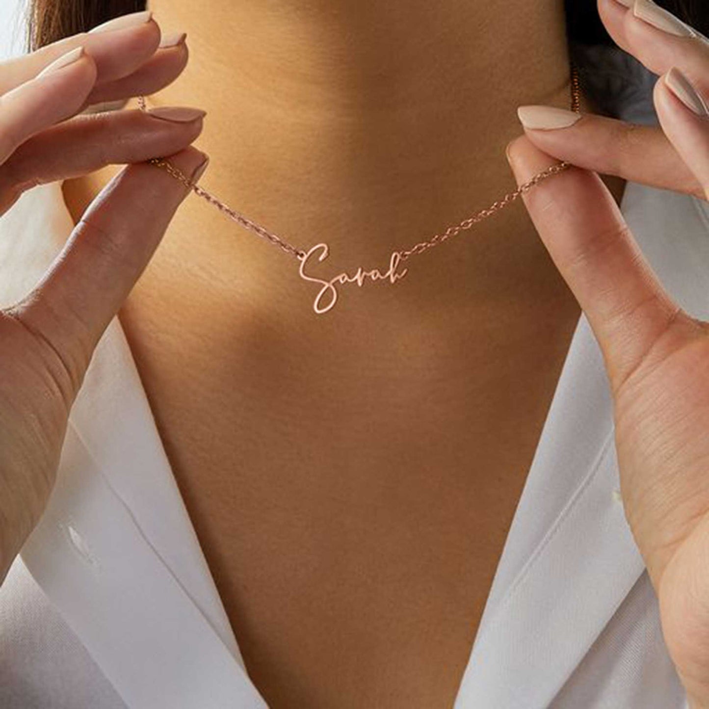 Personalized Name Necklace in 9 Styles