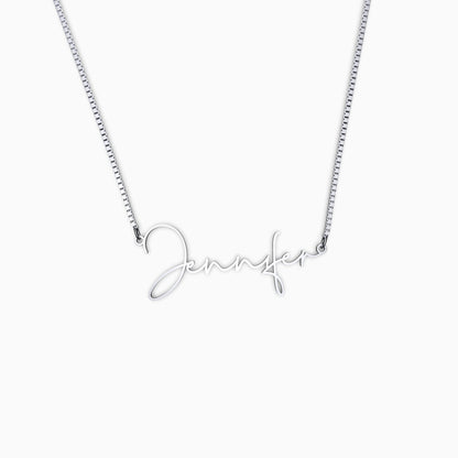 Personalized Modern Name Necklace