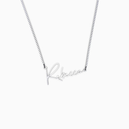 Personalized Modern Name Necklace