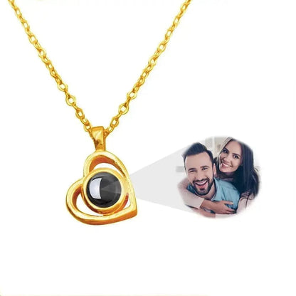 Customized Projection Photo Necklace Bracelet Keychain