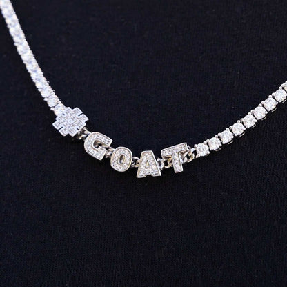 Personalized Tennis Chain Necklace