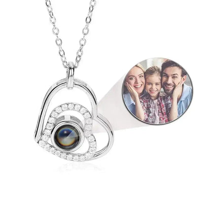 Personalized Projection Photo Jewelry Set