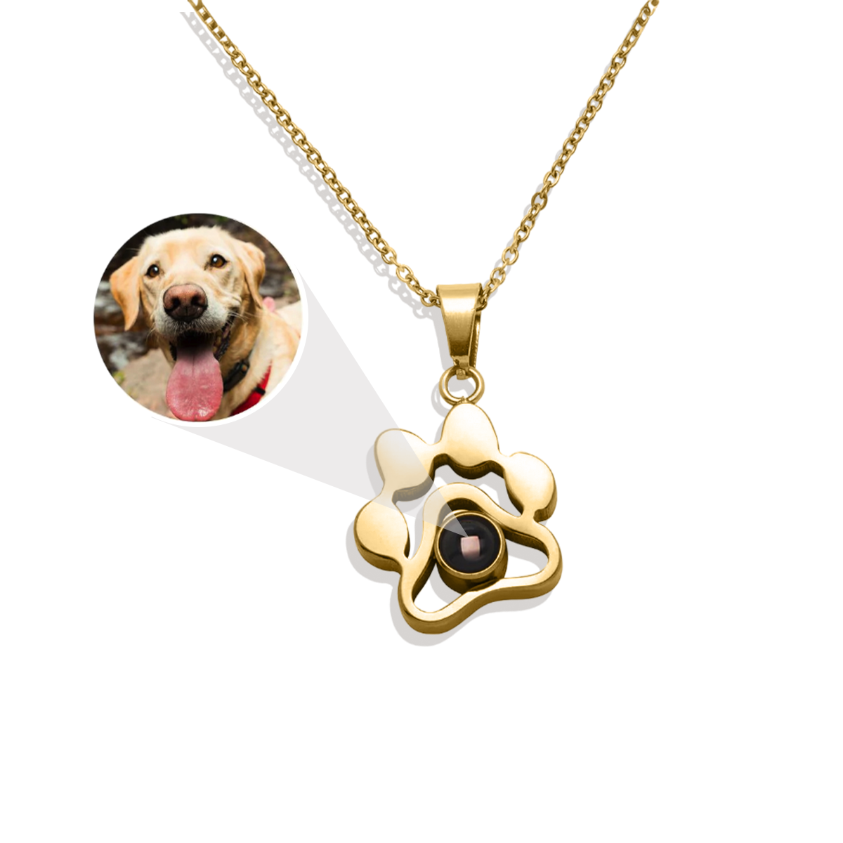 Custom Pet Photo Necklace