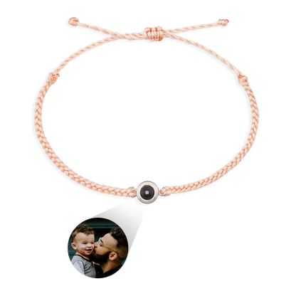 Custom Adjustable Photo Bracelet