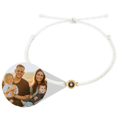 Custom Adjustable Photo Bracelet