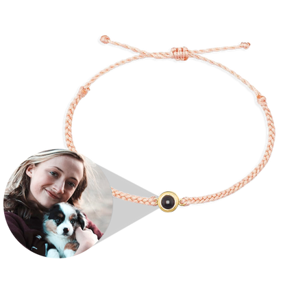 Custom Adjustable Photo Bracelet