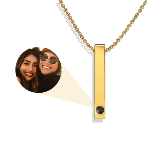 Photo Bar Necklace