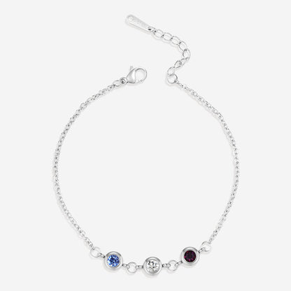 Custom Birthstone Bracelet