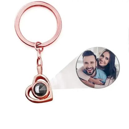 Custom Photo Projection Jewelry Necklace | Bracelet | Keychain