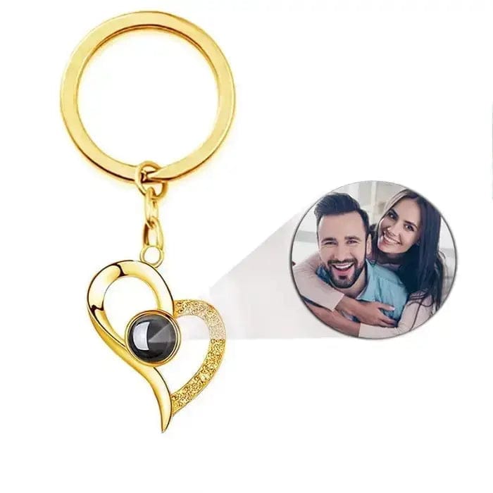 Custom Photo Projection Necklace Bracelet Keychain