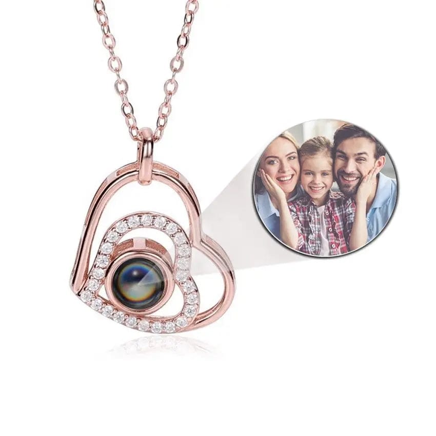 Personalized Projection Photo Necklace