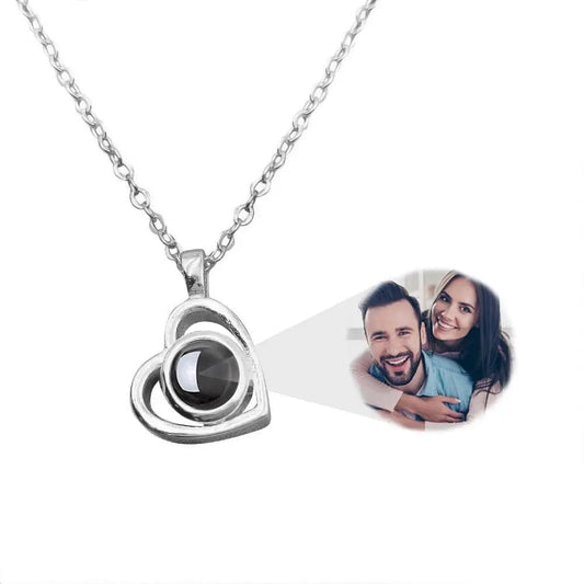 Personalized Projection Photo Necklace