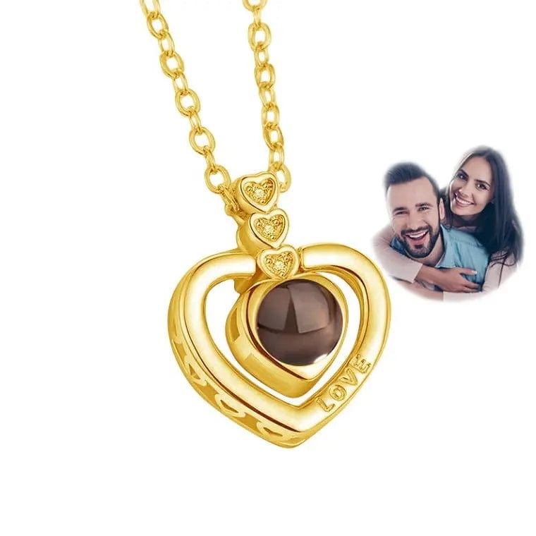 Personalized Projection Photo Necklace