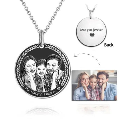 Personalized Engraved Necklace and Keyring