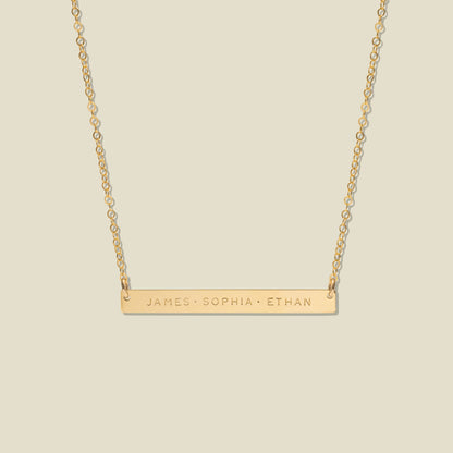 Everly Bar Necklace