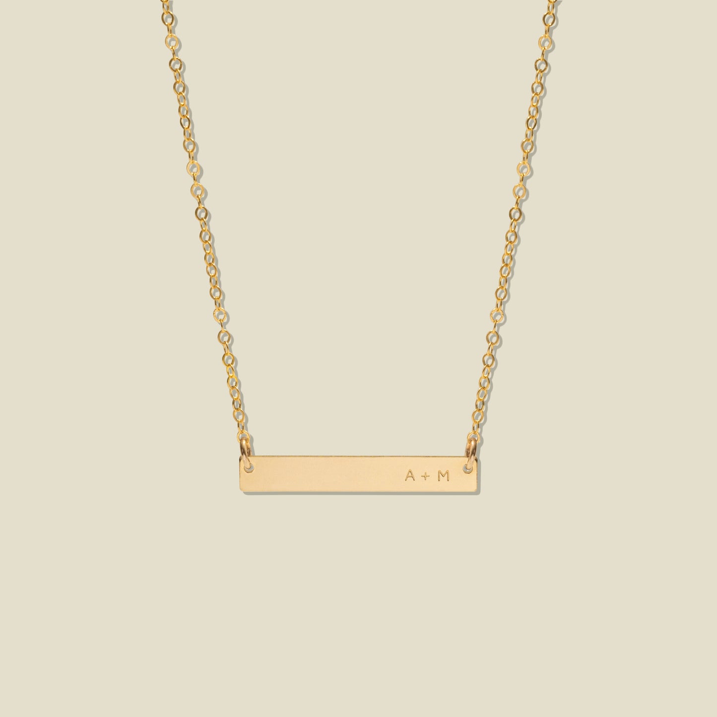 Horizontal Bar Necklace