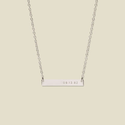 Horizontal Bar Necklace