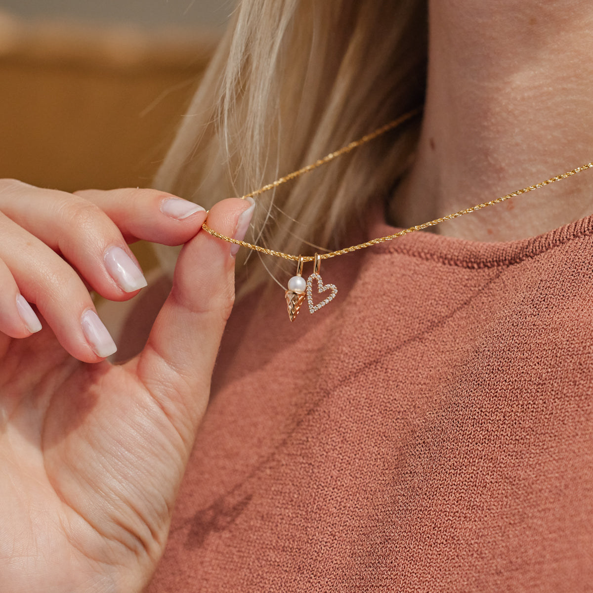 Personalized Ice Cream Charm