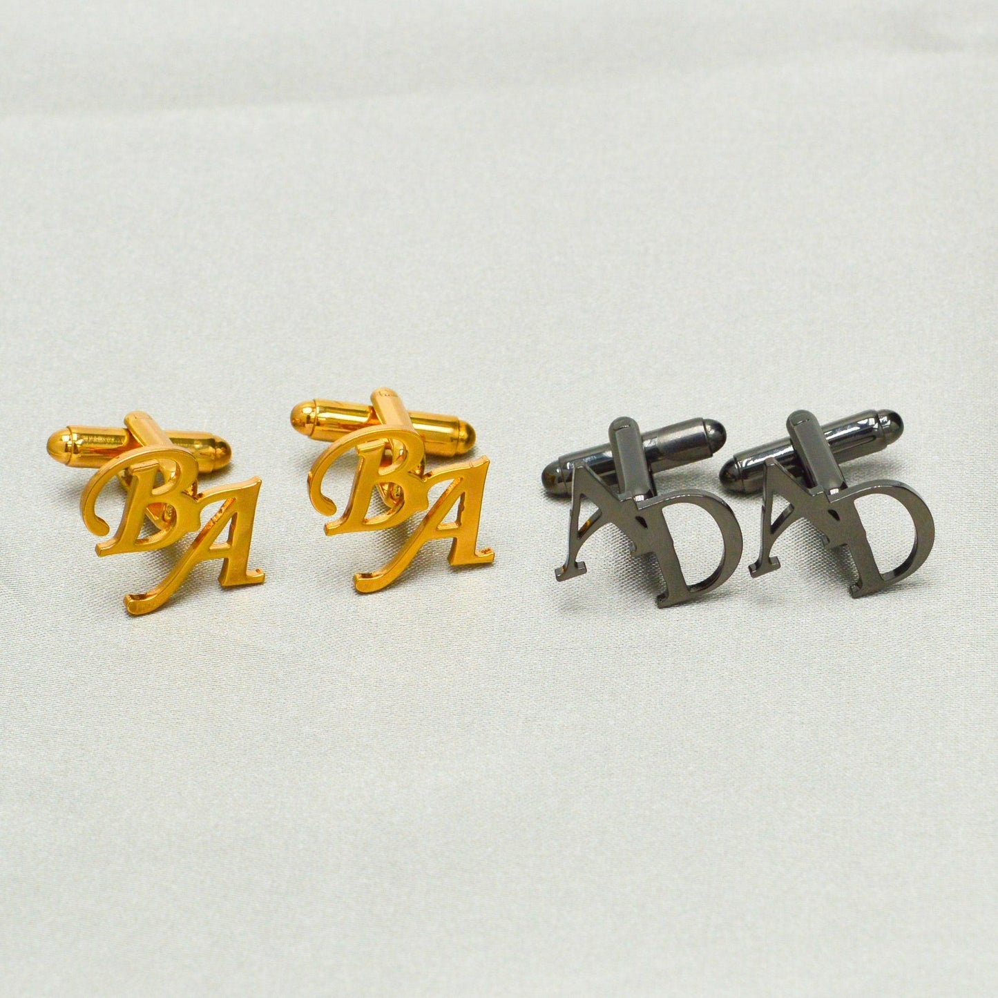 Personalized Initial Cufflinks for Men