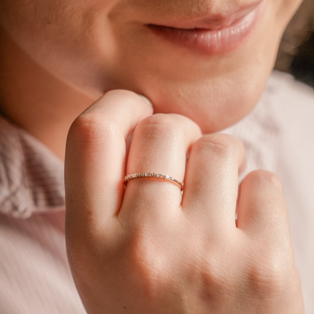 Personalized Morse Code Ring