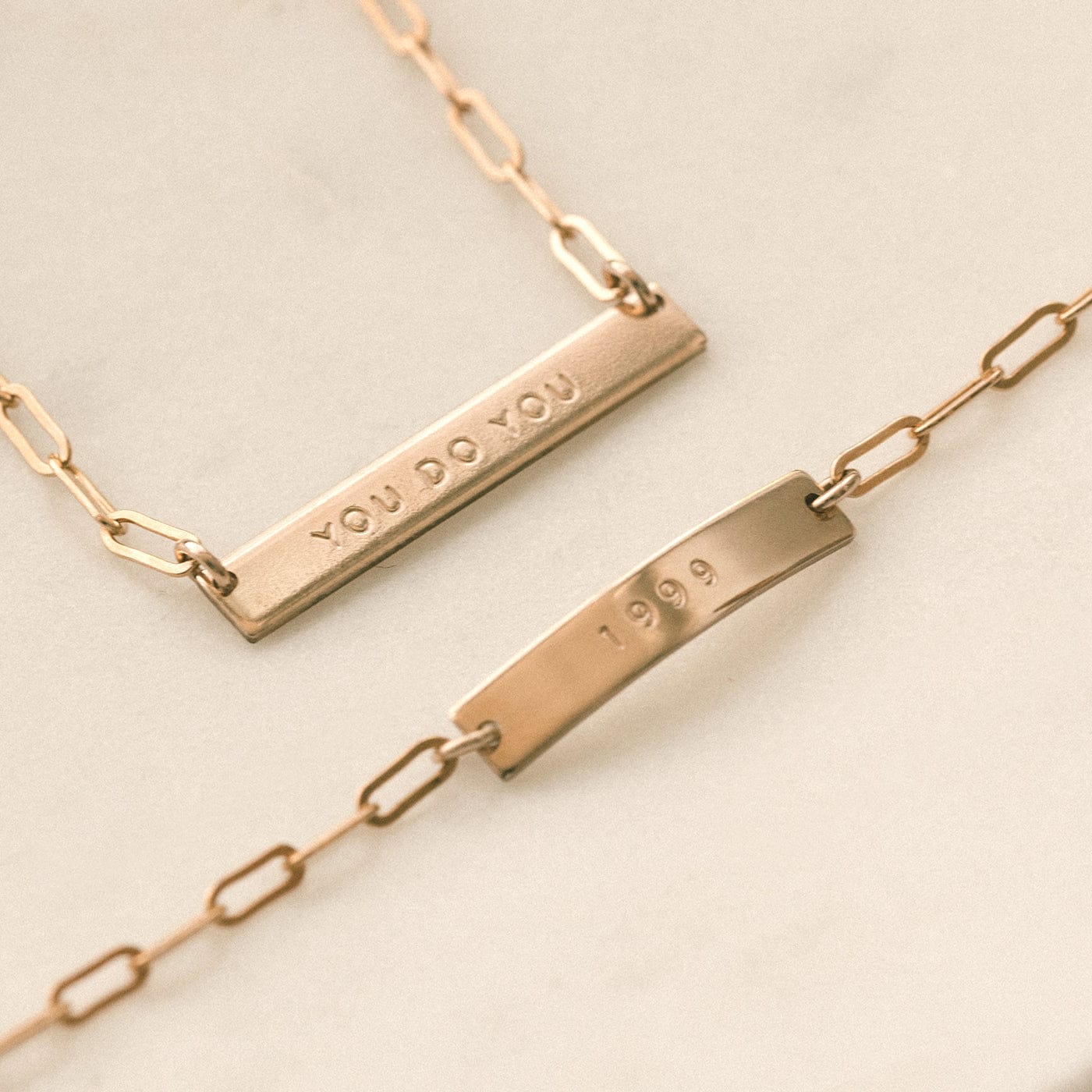 Personalized Bar Bracelet