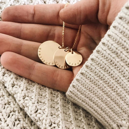 Nova Disc Necklace