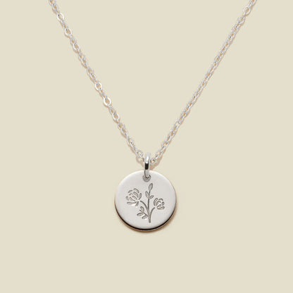 November Flower Necklace